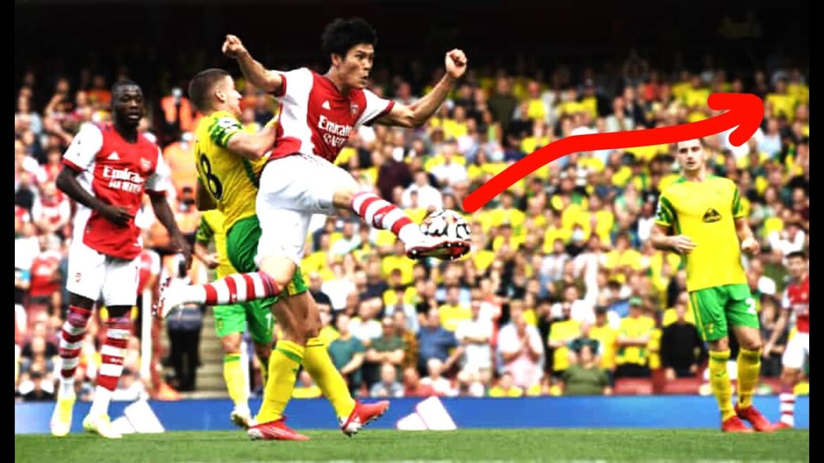 TAKEHIRO TOMIYASU | Joueur à QI élevé | Arsenal 2021/22