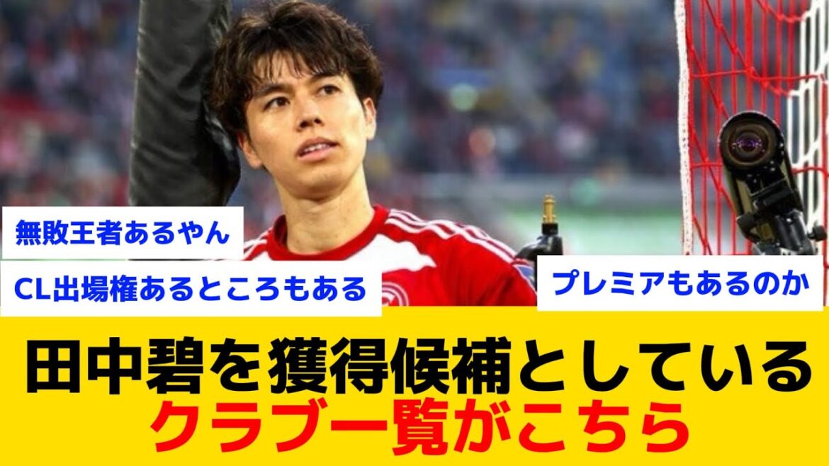 [Transfert]Cliquez ici pour une liste de plusieurs clubs ciblant Aoi Tanaka