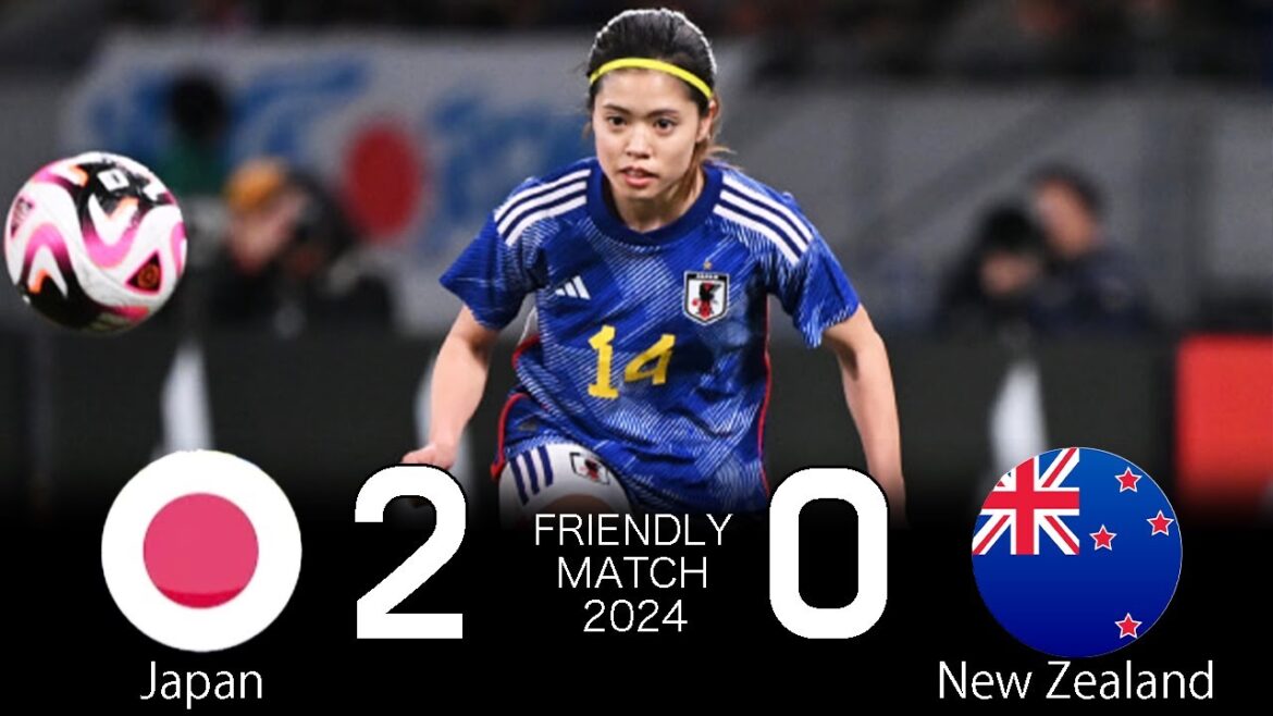 "Ah... comment pouvons-nous arrêter ça ?" Le jour où Nadeshiko Japon, dirigé par Yui Hasegawa, a traité la Nouvelle-Zélande comme des enfants avec des buts de Minami Tanaka et Toko Koga !  !  31/05/2024