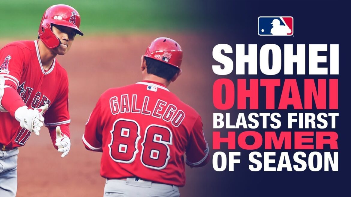 Le 1er HR de Shohei Ohtani en 2019