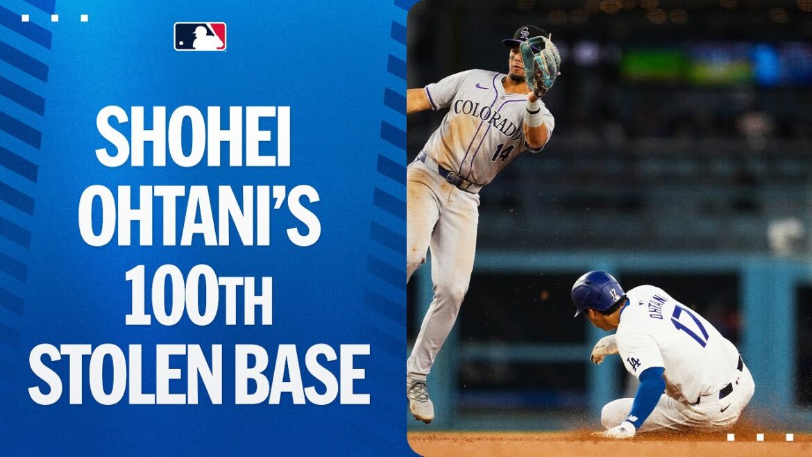Shohei Ohtani, 100e base volée de sa carrière !