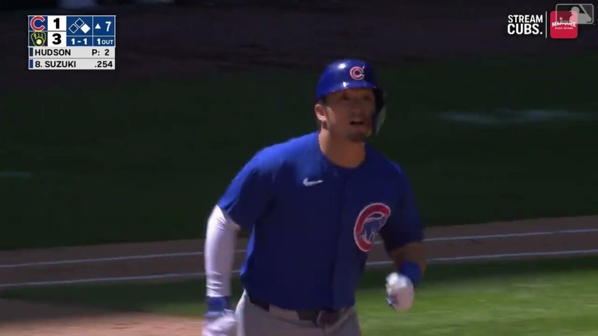 Home Run à 2 coups de pincement de Seiya Suzuki Home Run à 2 coups de pincement de Seiya Suzuki