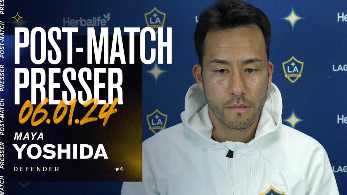 Maya Yoshida, presseuse d'après-match |  6.1.24