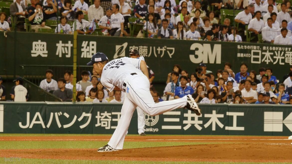 2018.9.7 Forme de lanceur des Saitama Seibu Lions Yusei Kikuchi (Yusei Kikuchi)