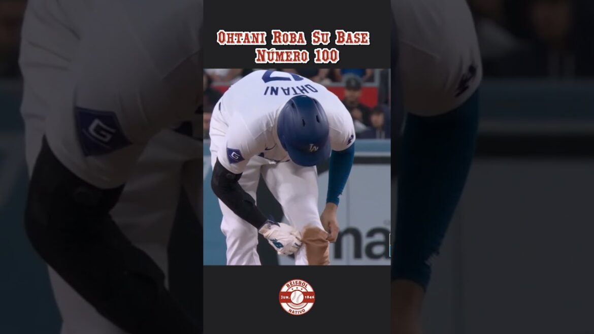 Shohei Ohtani atteint les 100 bases volées en MLB !  ⚾