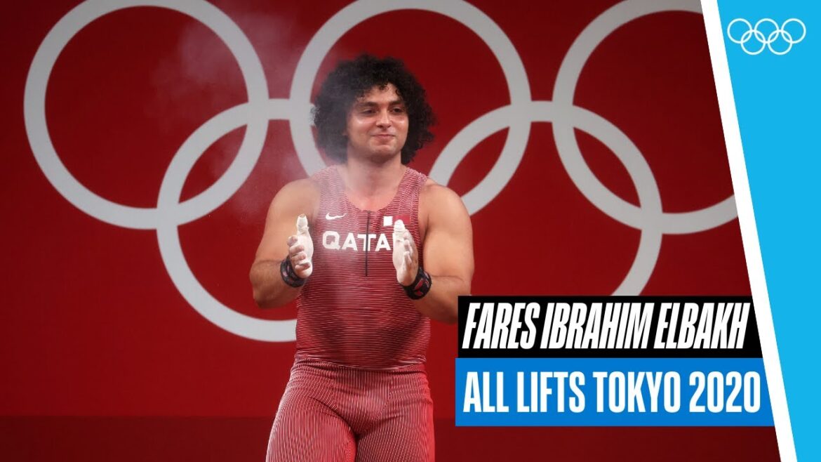 La première médaille d'or olympique du Qatar !🥇 Fares le triomphe d'Ibrahim Elbakh 🇶🇦 |  Tokyo 2020
