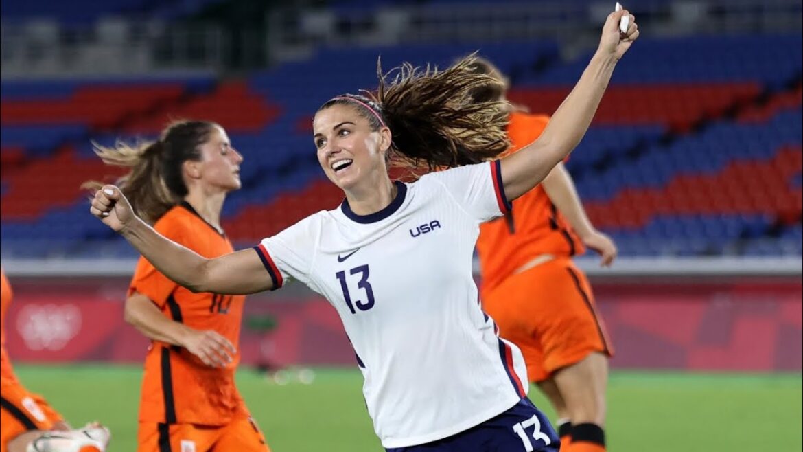 Alex Morgan vs Pays-Bas ●Objectif et faits saillants ● Jeux Olympiques de Tokyo 30.07.2021
