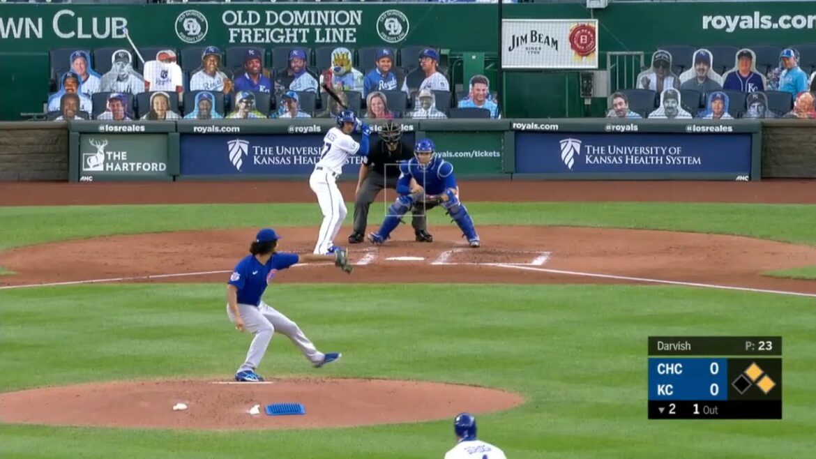 Yu Darvish frappe contre les Royals de Kansas City ||  4 K en 7 manches ||  Cubs contre Royals ||  Saison MLB 2020