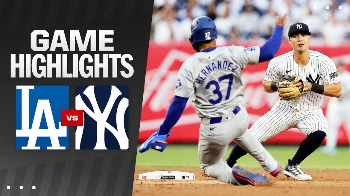 Faits saillants du match Dodgers contre Yankees (6/7/24) |  Faits saillants de la MLB
