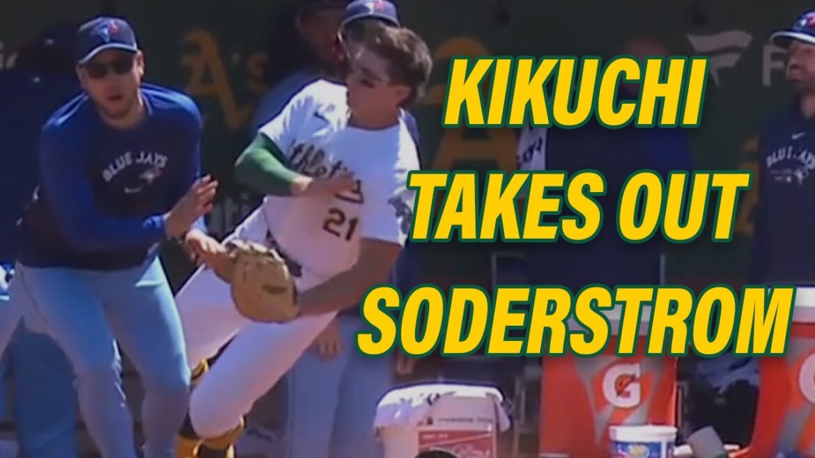 Yusei Kikuchi élimine Tyler Soderstrom près de l'abri des Blue Jays |  09/06/24