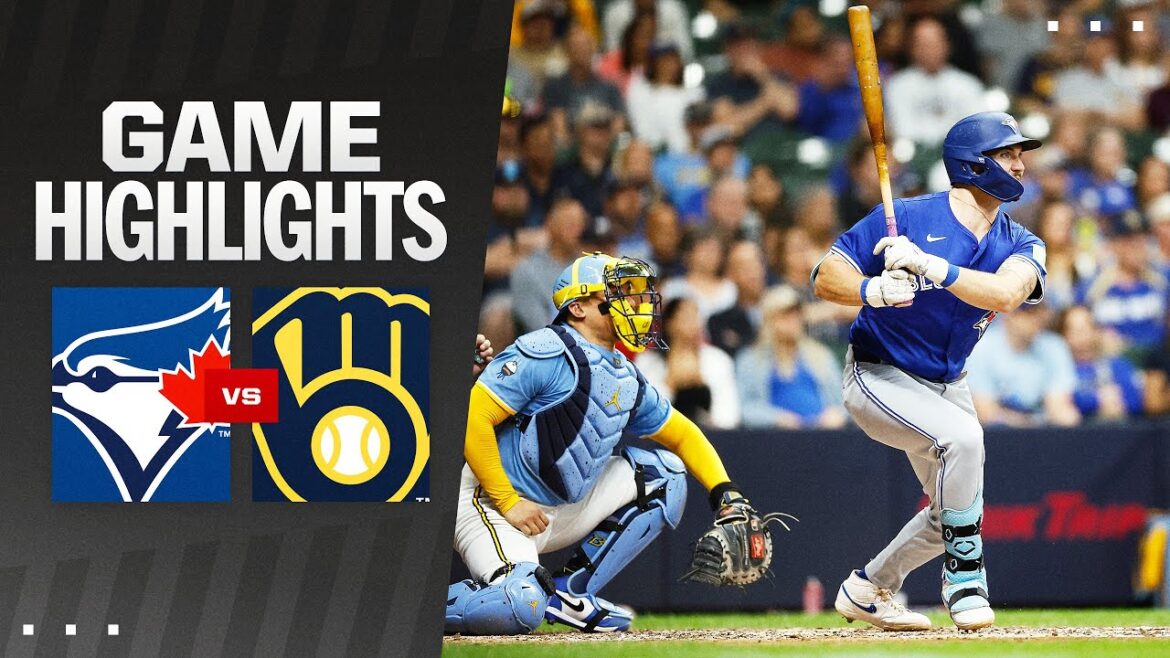 Faits saillants du match Blue Jays contre Brewers (11/06/24) |  Faits saillants de la MLB