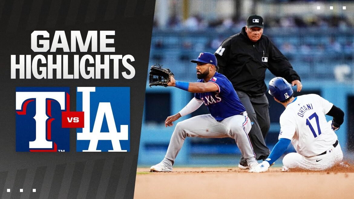 Faits saillants du match Rangers contre Dodgers (11/06/24) |  Faits saillants de la MLB