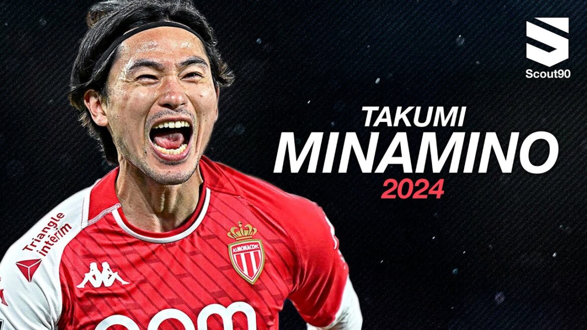 Takumi Minamino 2024 – Compétences, passes décisives et buts insensés |  HD