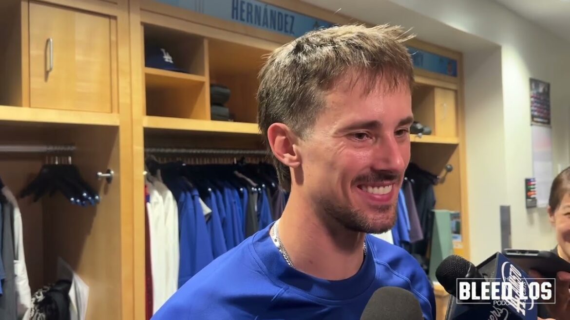 Avant-match des Dodgers : Cavan Biggio discute de son arrivée chez les Dodgers, du vol de Shohei Ohtani et plus encore