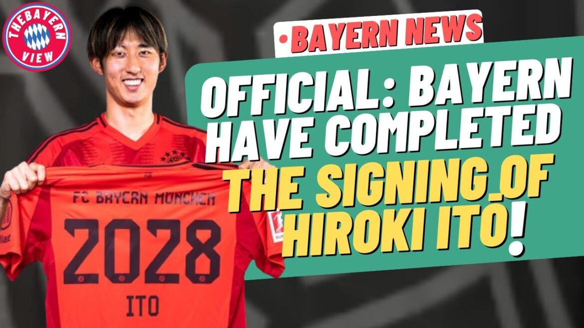 OFFICIEL Le Bayern a finalisé la signature de Hiroki Itō !!  - Actualités du Bayern
