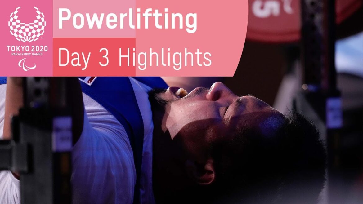 Faits saillants de la para dynamophilie |  Jour 3 |  Jeux Paralympiques de Tokyo 2020