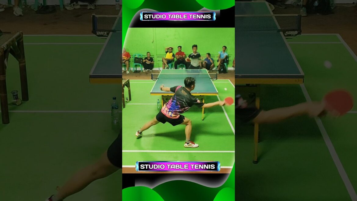 Les joueurs débutants ont besoin de beaucoup de pratique et de temps de vol.  #tennisdetable #tafeltennis #tabletennis #pingpong #sports #shorts