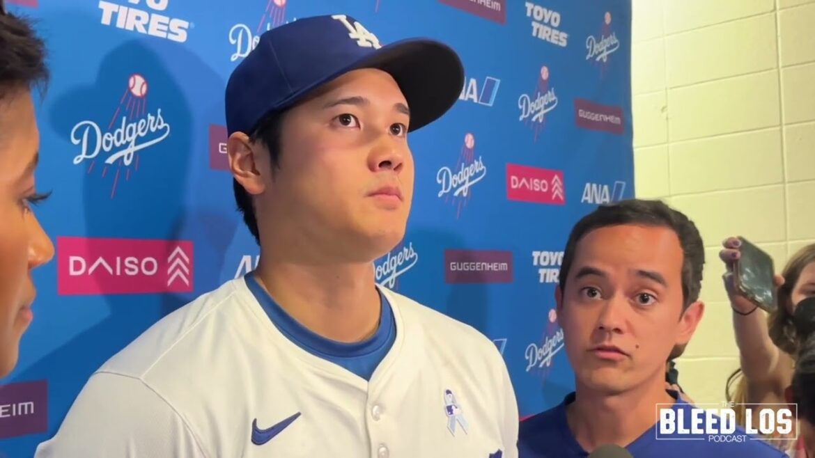 Après-match des Dodgers : Shohei Ohtani discute des récentes difficultés offensives de l'équipe, de Mookie Betts, plus