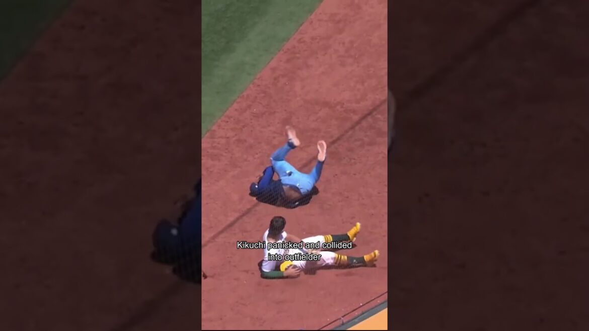 Yusei Kikuchi PANIQUE à Oakland !