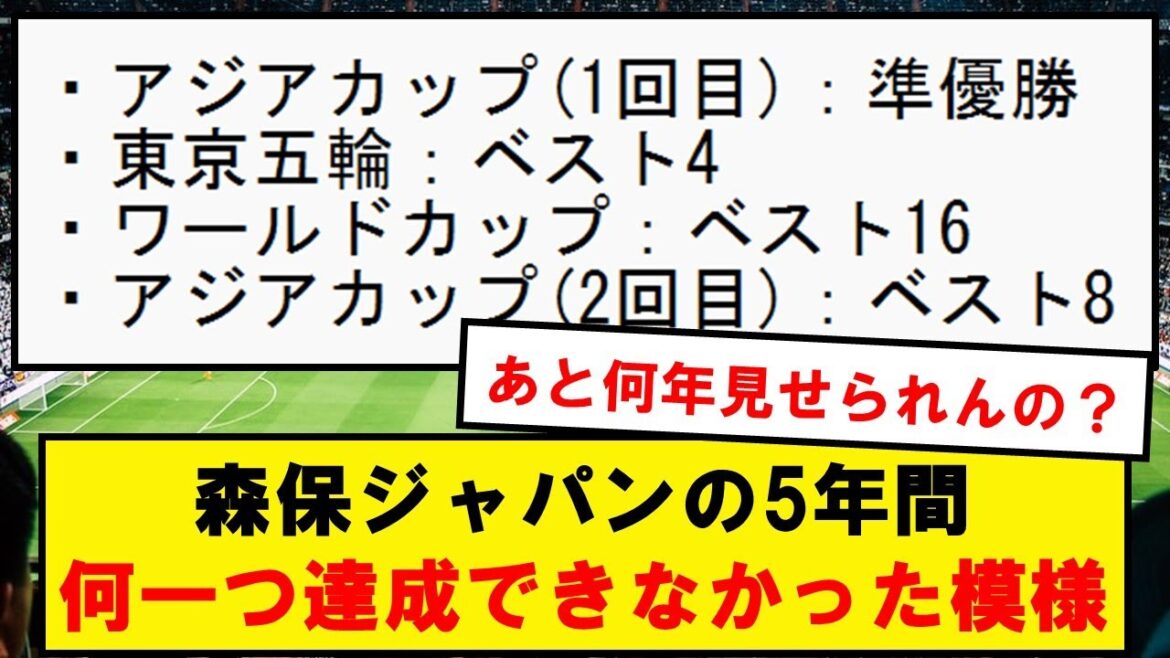[Triste nouvelle]Moriho Japon n'a pas atteint ses objectifs depuis 5 ans !  !  !  !
