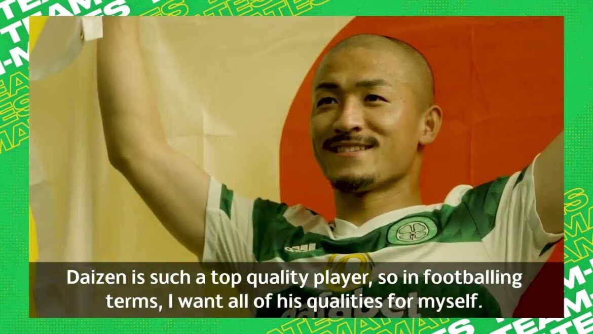 Coéquipiers de l'#UCL : Daizen Maeda et Reo Hatate du Celtic !
