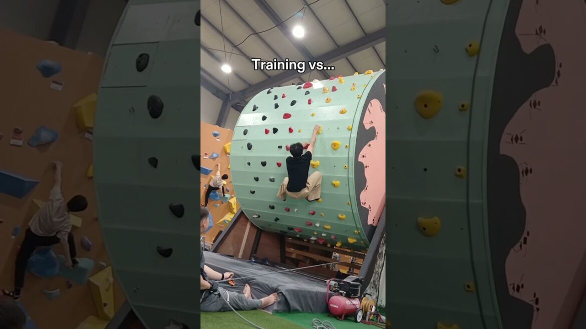 The things you have to do to reach the final goal... 💪📹: crew_climb #OlympicQualifierSeries