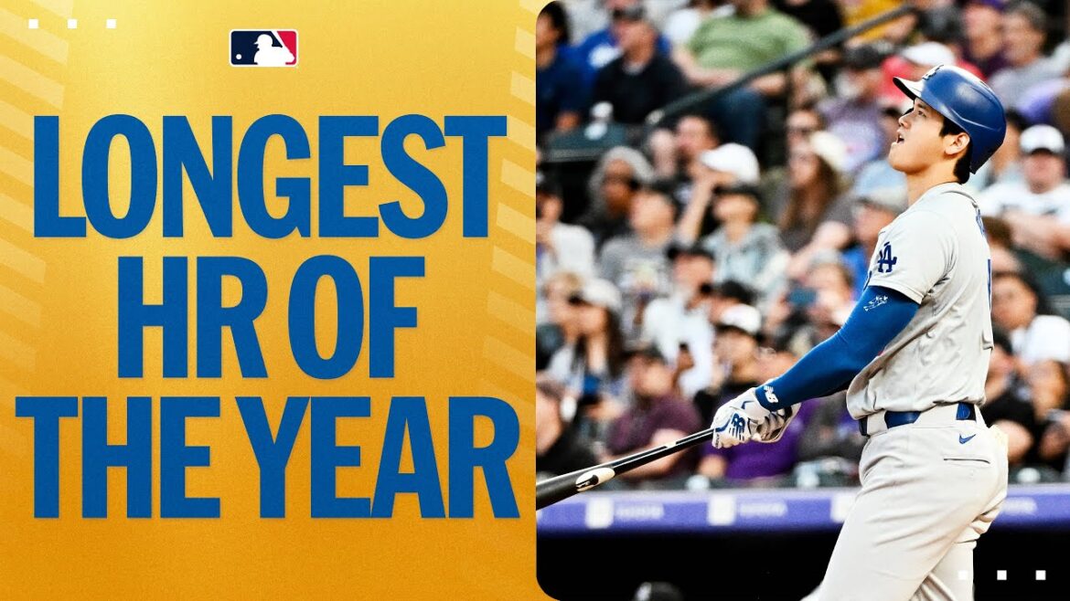 Shohei Ohtani écrase le plus long circuit de l'année 🔥 (476 PIEDS !) |
