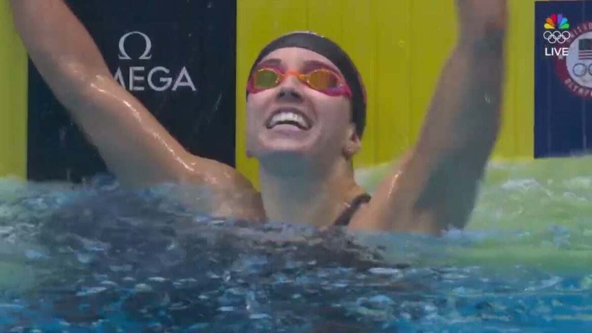 REGAN SMITH ÉTABLIT UN RECORD DU MONDE AU 100 M DOS |  Essais olympiques américains de natation présentés par Lilly