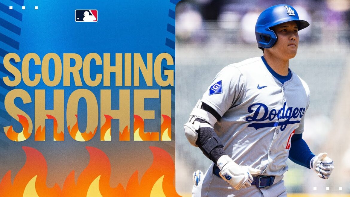 Votre nouveau leader des circuits en NL est Shohei Ohtani. Il a réussi 6 circuits lors de ses 10 derniers matchs 🔥 |