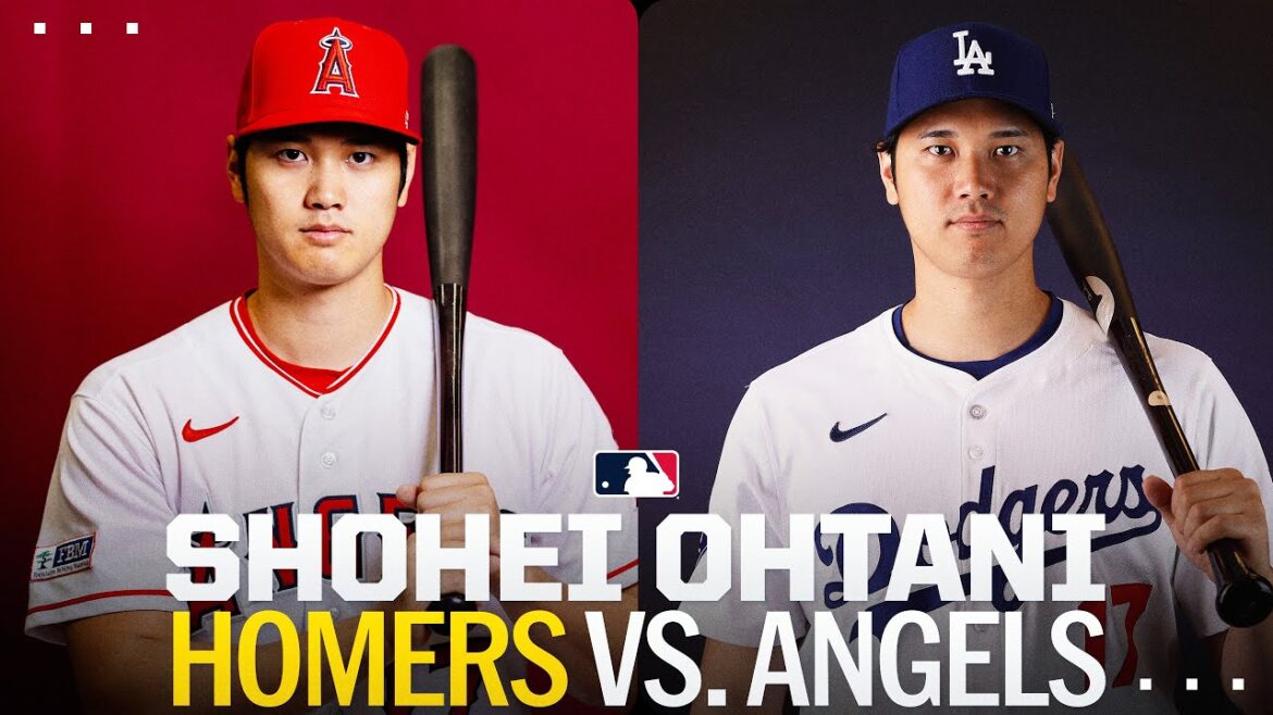 Shohei Ohtani HOMERS contre son ANCIENNE ÉQUIPE (1er match contre les Angels depuis qu'il a rejoint les Dodgers) |