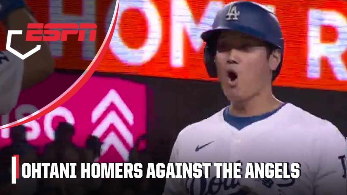 Shohei Ohtani ÉCRASE HR 2 points contre les Angels |  ESPN MLB