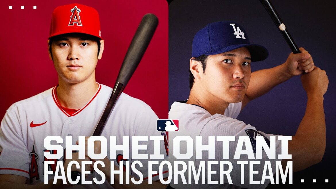 Première apparition au marbre de Shohei Ohtani contre son ancienne équipe ! (Plein au bâton !) |