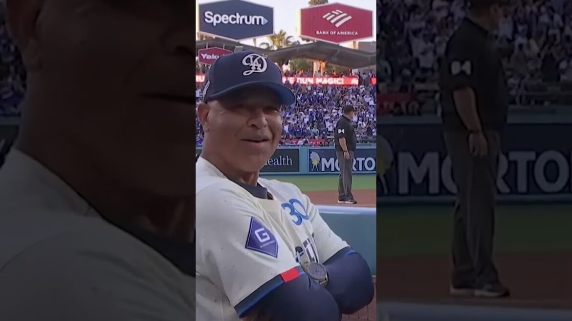 Owen Wilson 🤝 Dave Roberts regarde Shohei Ohtani 🤝 "wow"