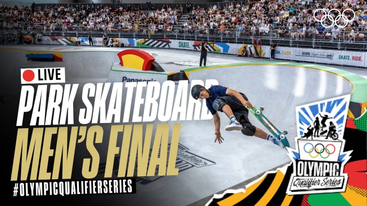 🔴 LIVE Park Skateboarding : Finales Hommes !  |  #OlympicQualifierSeries