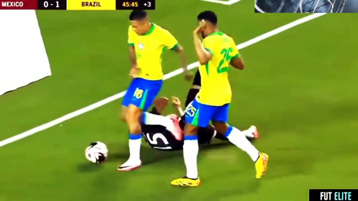 Résumé du match Mexique 2 contre Brésil 3||UEFA Champions League 2024