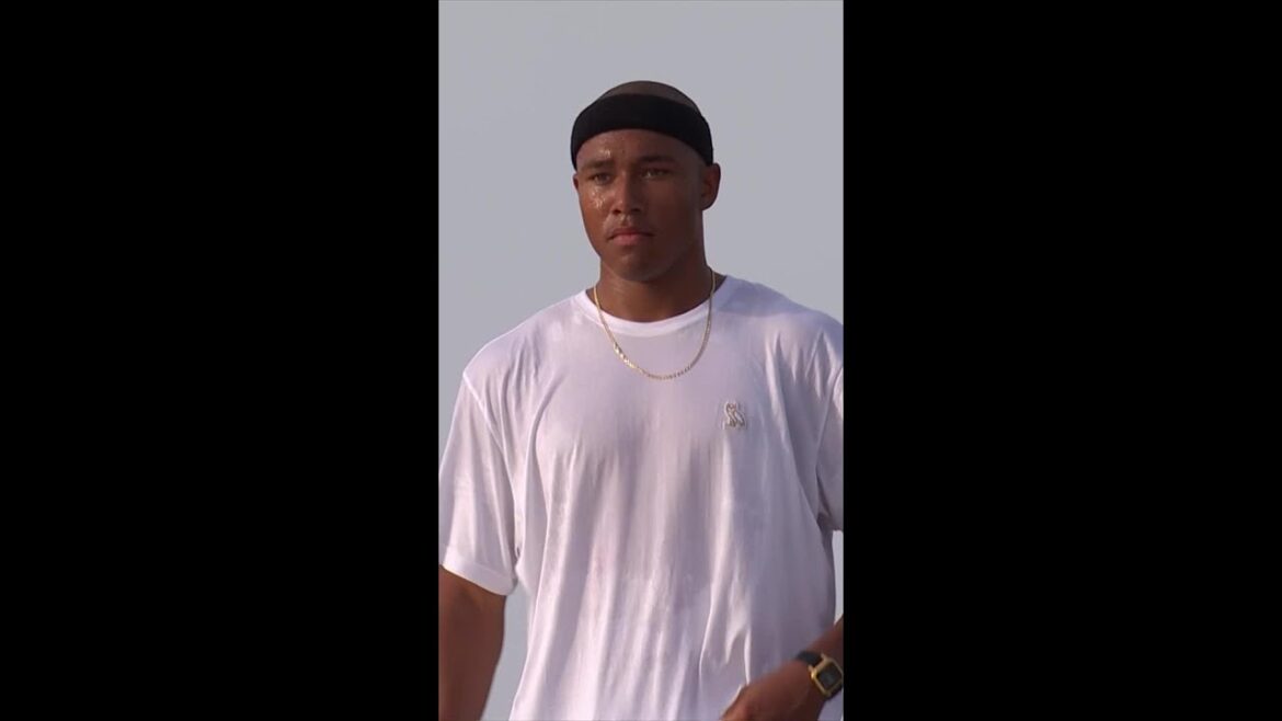 Cordano Rusell isn't holding back in Budapest! #olympicqualifierseries