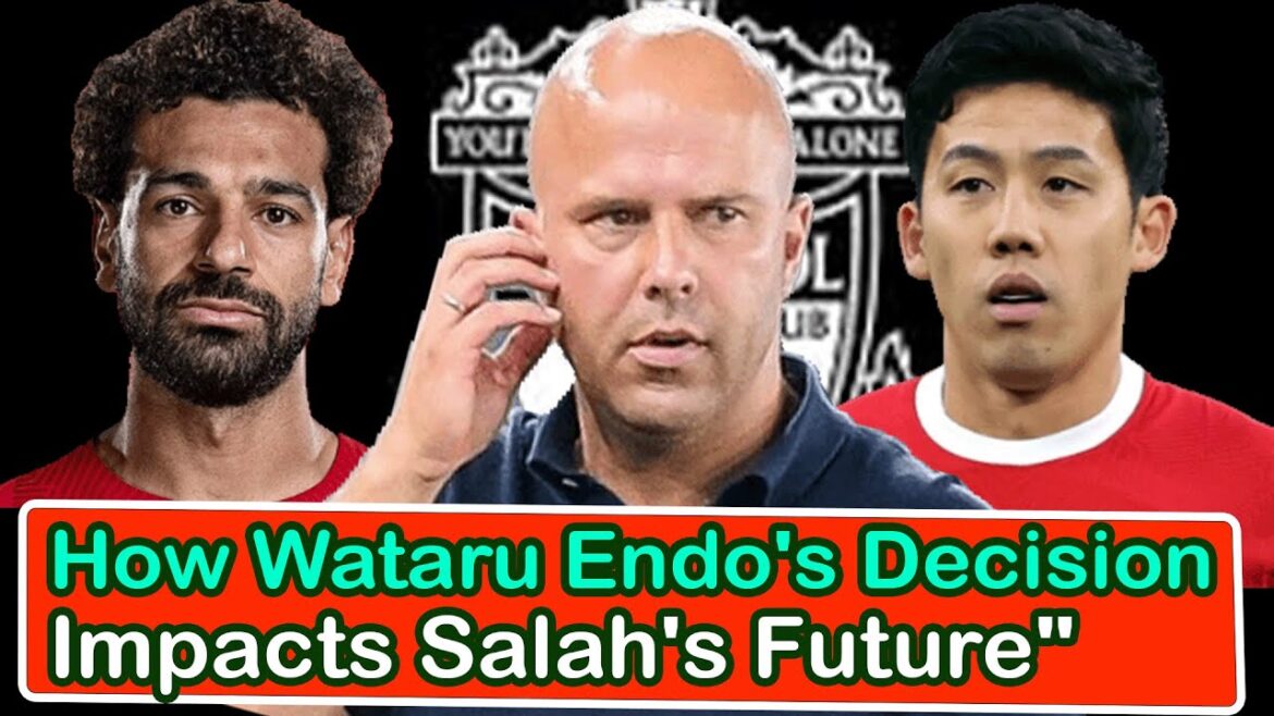 Comment la décision de Wataru Endo impacte l'avenir de Salah | Liverpool Transfer News confirmée aujourd'hui