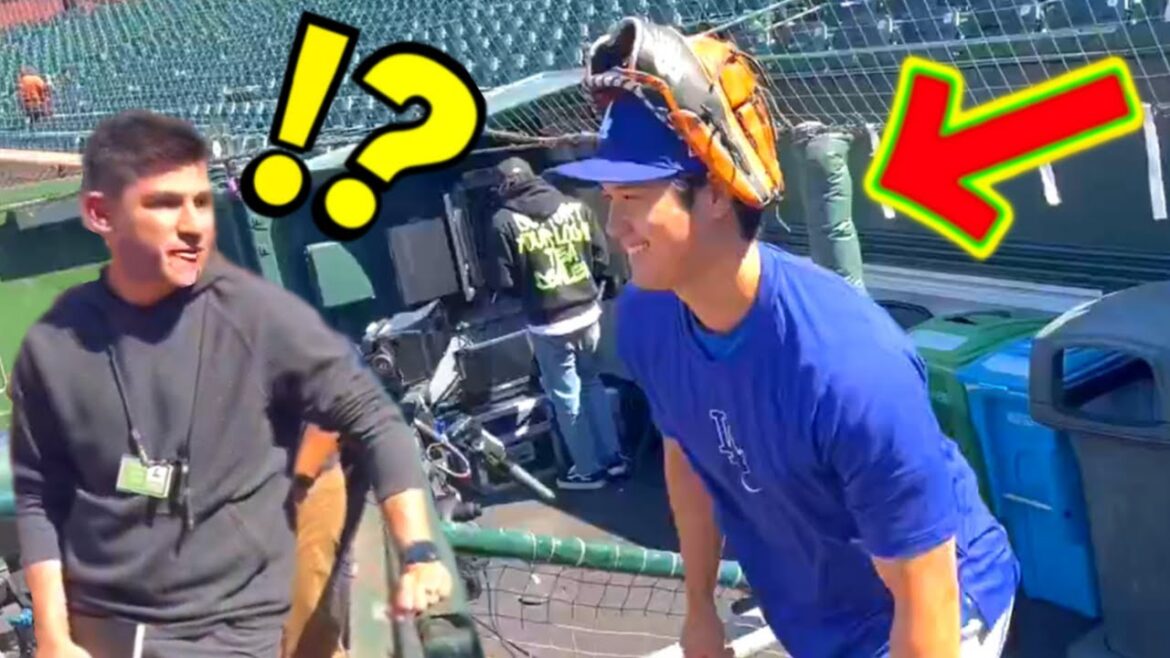 Otani est soudainement apparu et était si intéressant qu'il était contre toute attente un bel étranger... « C'est sa caractéristique ! » Le réalisateur n'a pas pu s'empêcher de féliciter Otani !  ![MLB]