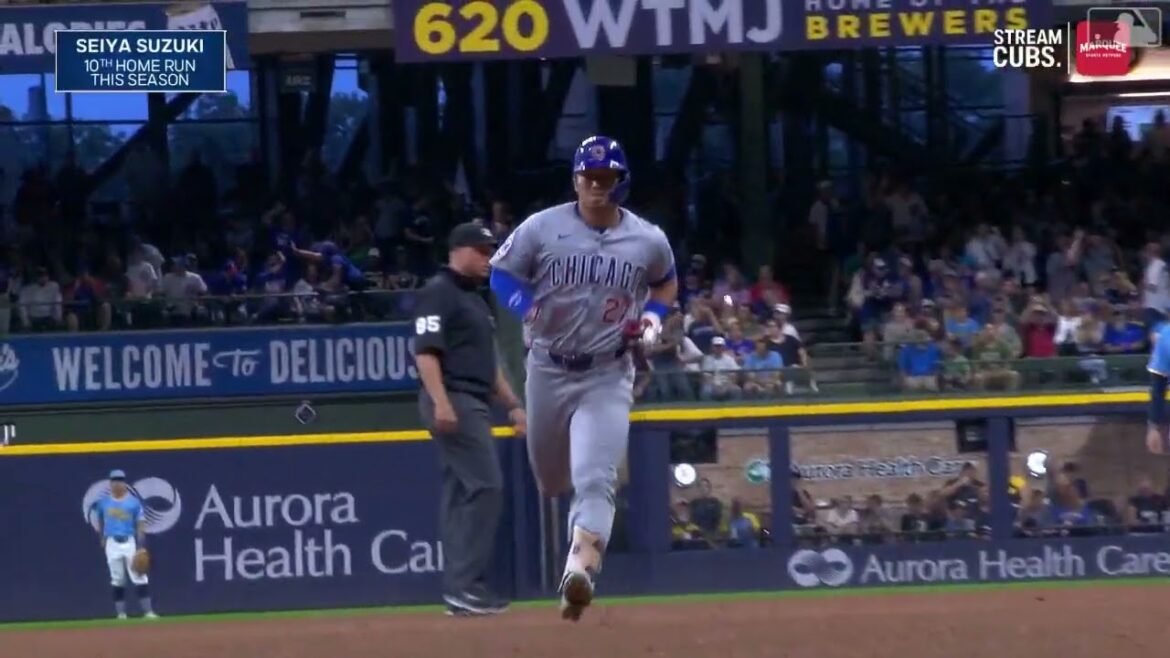 Home Run en solo de Seiya Suzuki