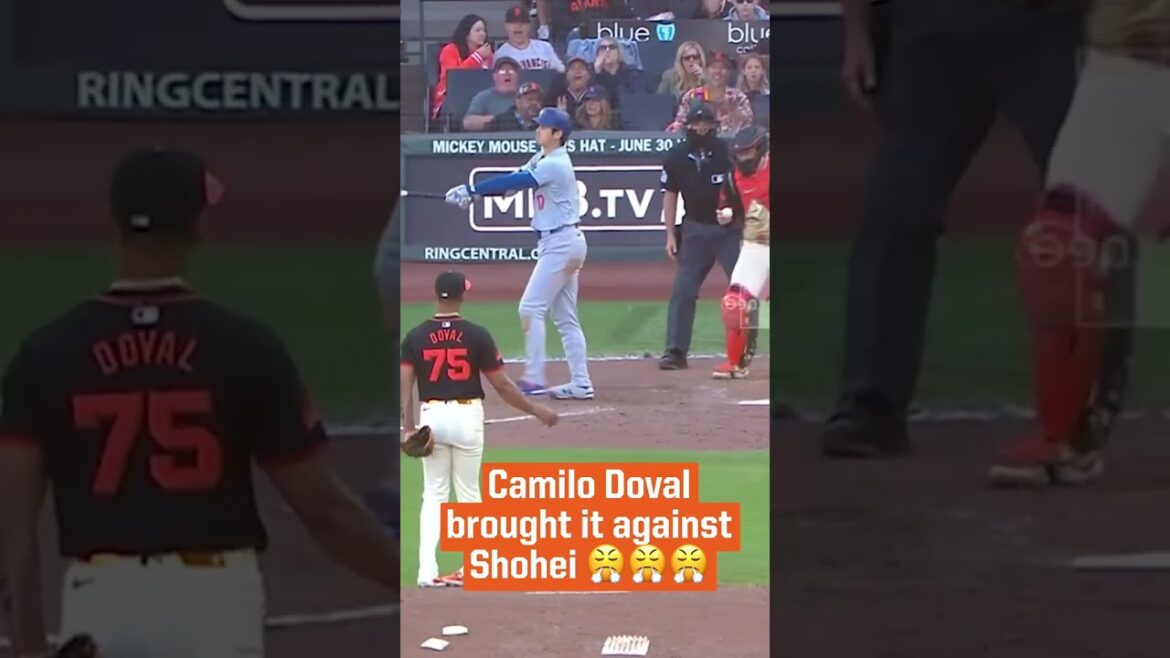 La séquence de Camilo Doval contre Shohei Ohtani était MÉCHANTE.  🤮