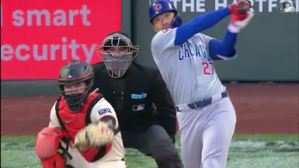 Le coup de circuit en solo de Seiya Suzuki