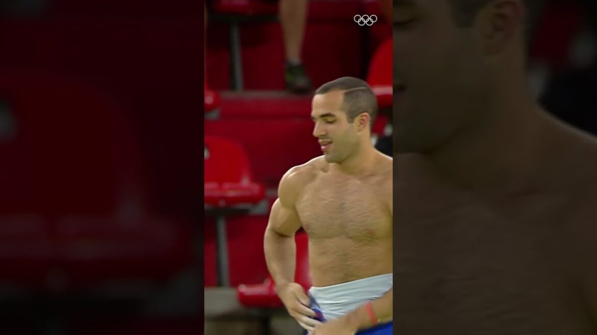 He did this at the Olympics. 😮