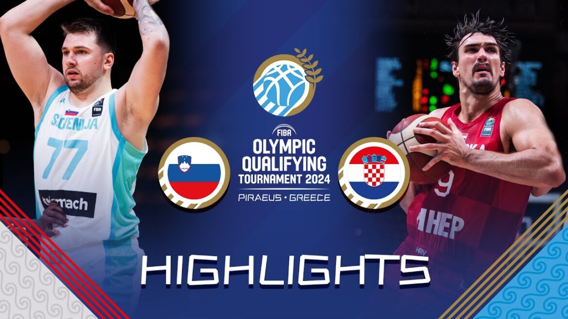 Slovénie 🇸🇮 vs Croatie 🇭🇷 | Temps forts | FIBA ​​OQT 2024 Grèce