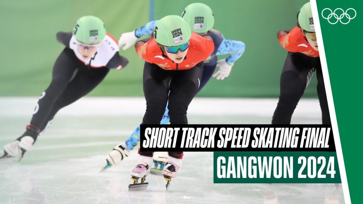 🤯 La stratégie la plus folle permet de remporter l'or !🥇| Finale du 1500 m de patinage de vitesse sur piste courte femmes | #Gangwon2024