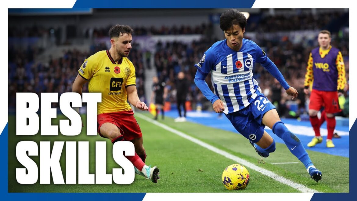 Le Showboat de Mitoma | Les meilleures compétences de 2023/24 🇯🇵