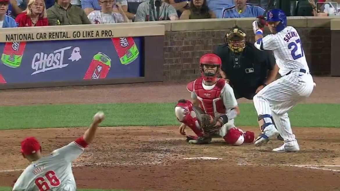 Le coup de circuit de 3 points de Seiya Suzuki