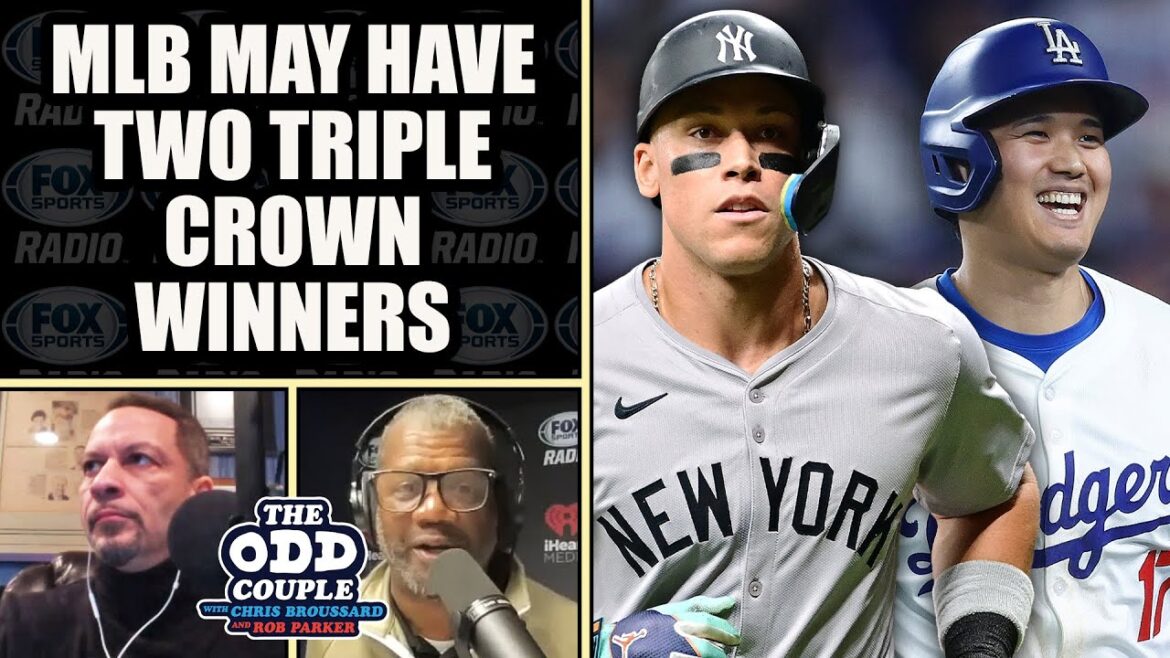 Aaron Judge et Shohei Ohtani sont sous surveillance pour la Triple Couronne | THE ODD COUPLE