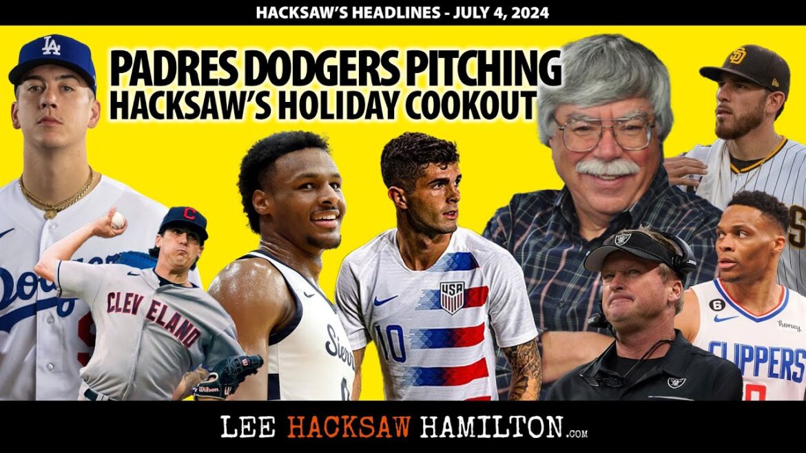 Lanceurs des Padres Dodgers, Alignement des Lakers Clippers, NFL, PAC12, NHL, Équipe USA