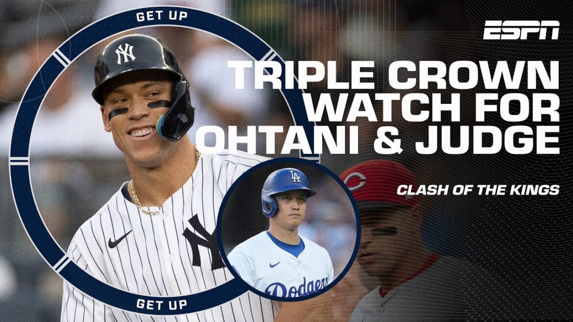 UN CHOC DES ROIS đź‘‘ Aaron Judge et Shohei Ohtani remporteront-ils TOUS LES DEUX la triple couronne ? | Get Up UN CHOC DES ROIS đź‘‘ Aaron Judge et Shohei Ohtani remporteront-ils TOUS LES DEUX la triple couronne ? | Get Up