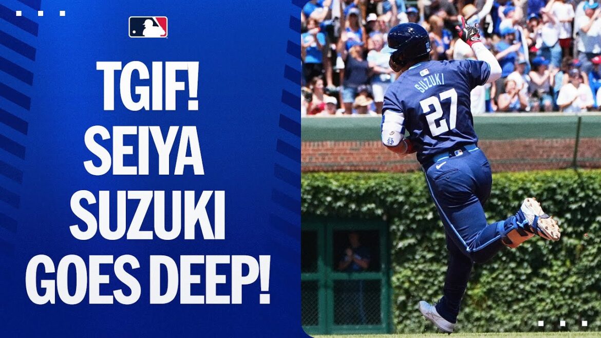 Seiya Suzuki va en profondeur pour démarrer le week-end à Chicago Faits saillants de Seiya Suzuki !